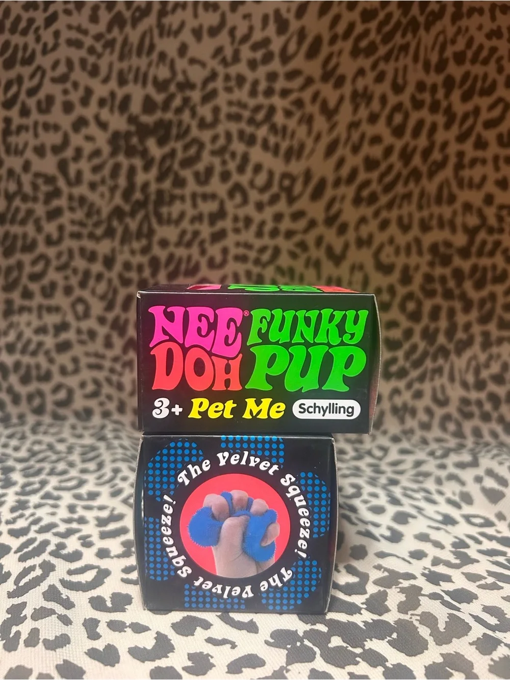 Nee Doh Funky Pup & Fuzz Ball Flower Power